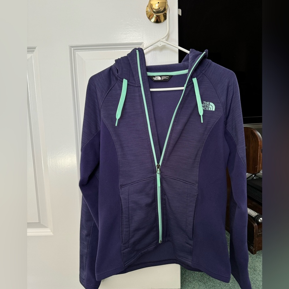 The North Face Purple Zip-Up Jacket